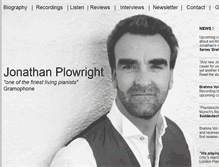 Tablet Screenshot of jonathanplowright.com
